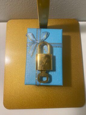 Authentic Louis Vuitton Lock and Key Number 323